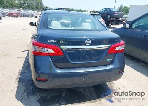 2013 Nissan Sentra Sv from USA, damaged, VIN 3N1AB7AP7DL694832